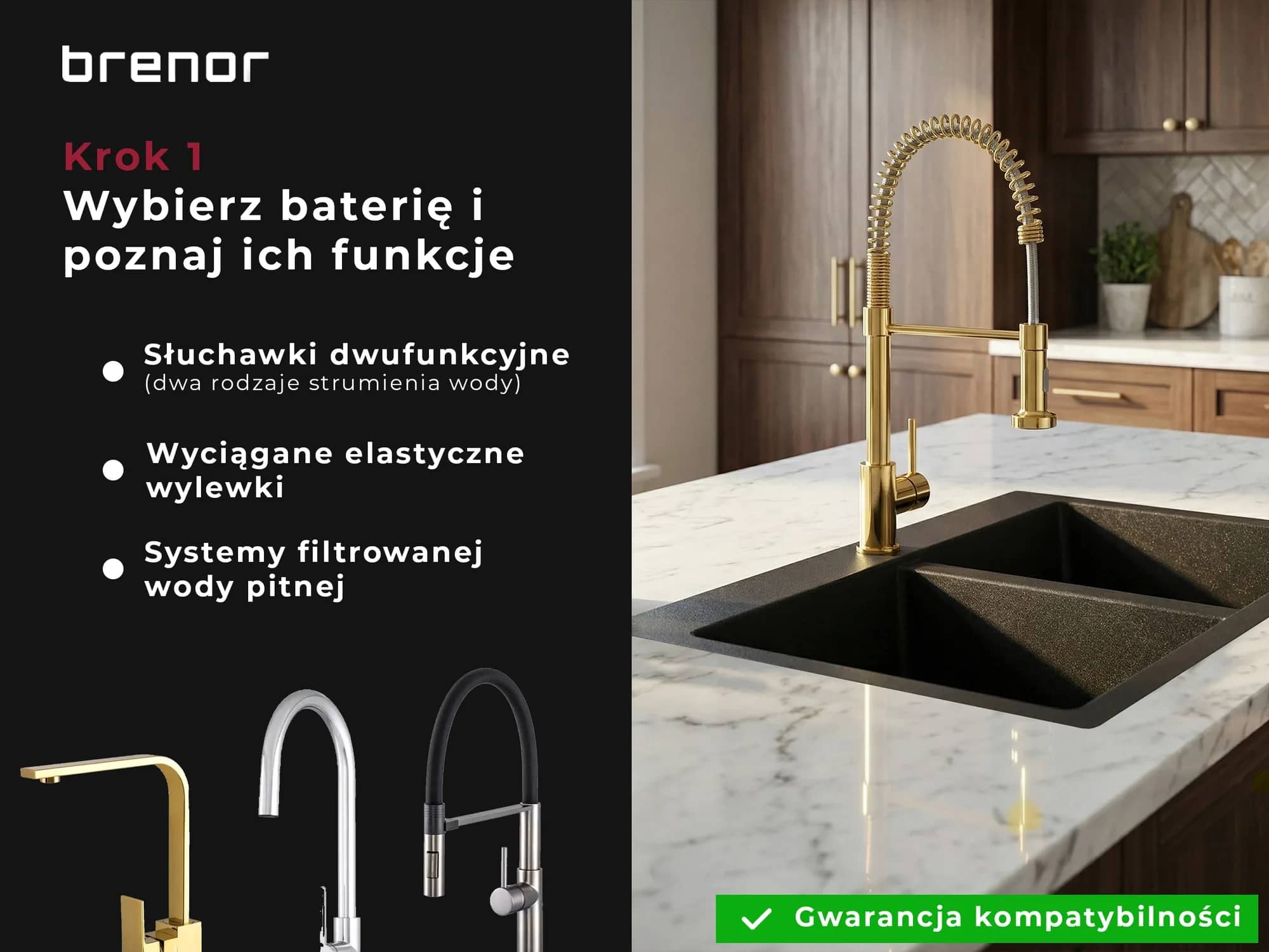 Évier en granit Martel 2K sous plan 2 bacs 85 × 50 cm, vue complémentaire