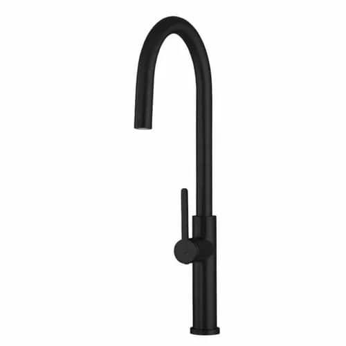 Mitigeur haut Pedro à douchette extractible, coloris Noir mat, vue produit